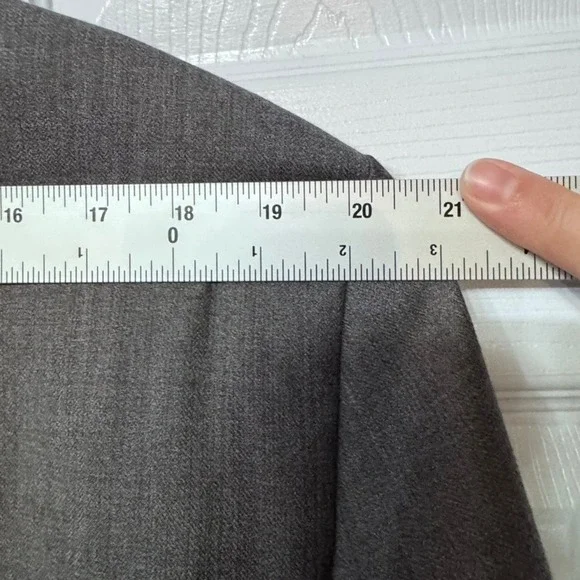 Nino Fenzi Men's Blazer 44S Gray Lanificio di Schio Merino Wool Sport Coat Italy
